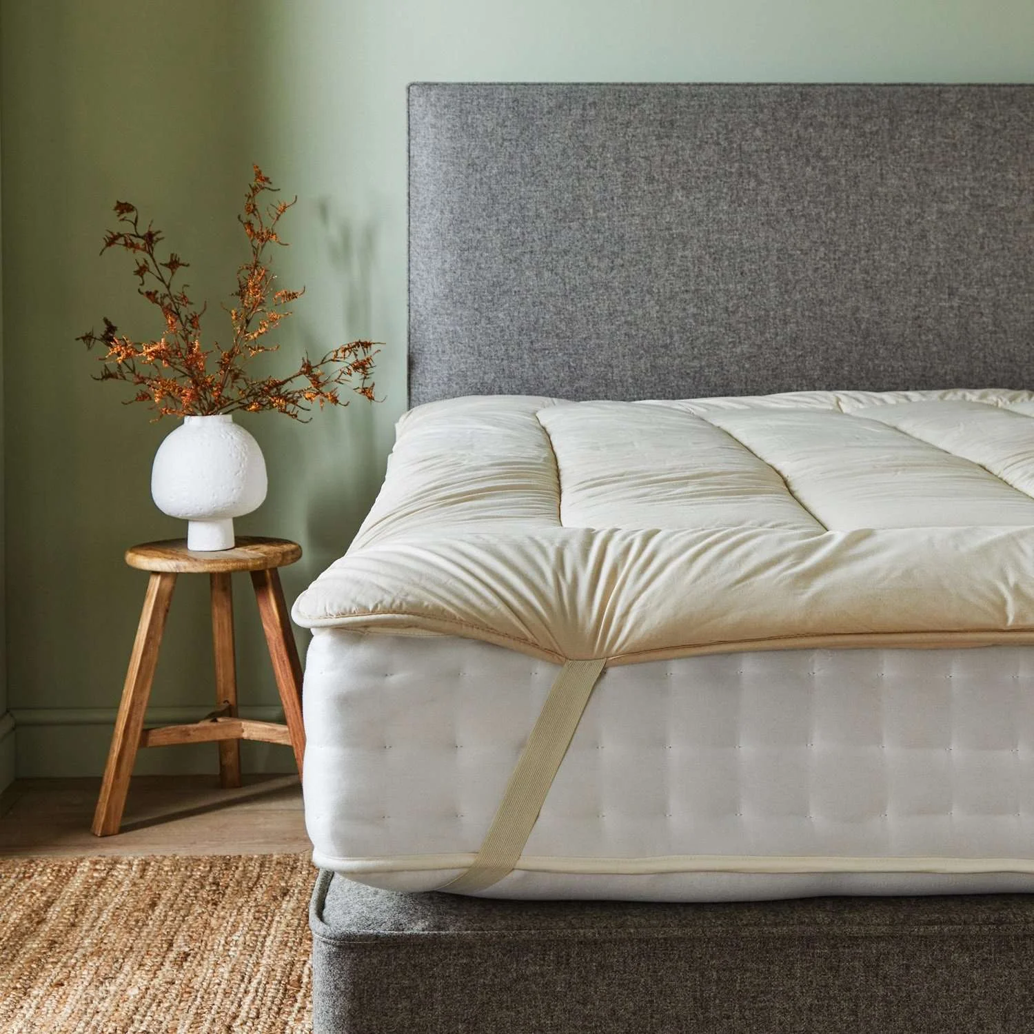 Deluxe Wool Mattress Topper