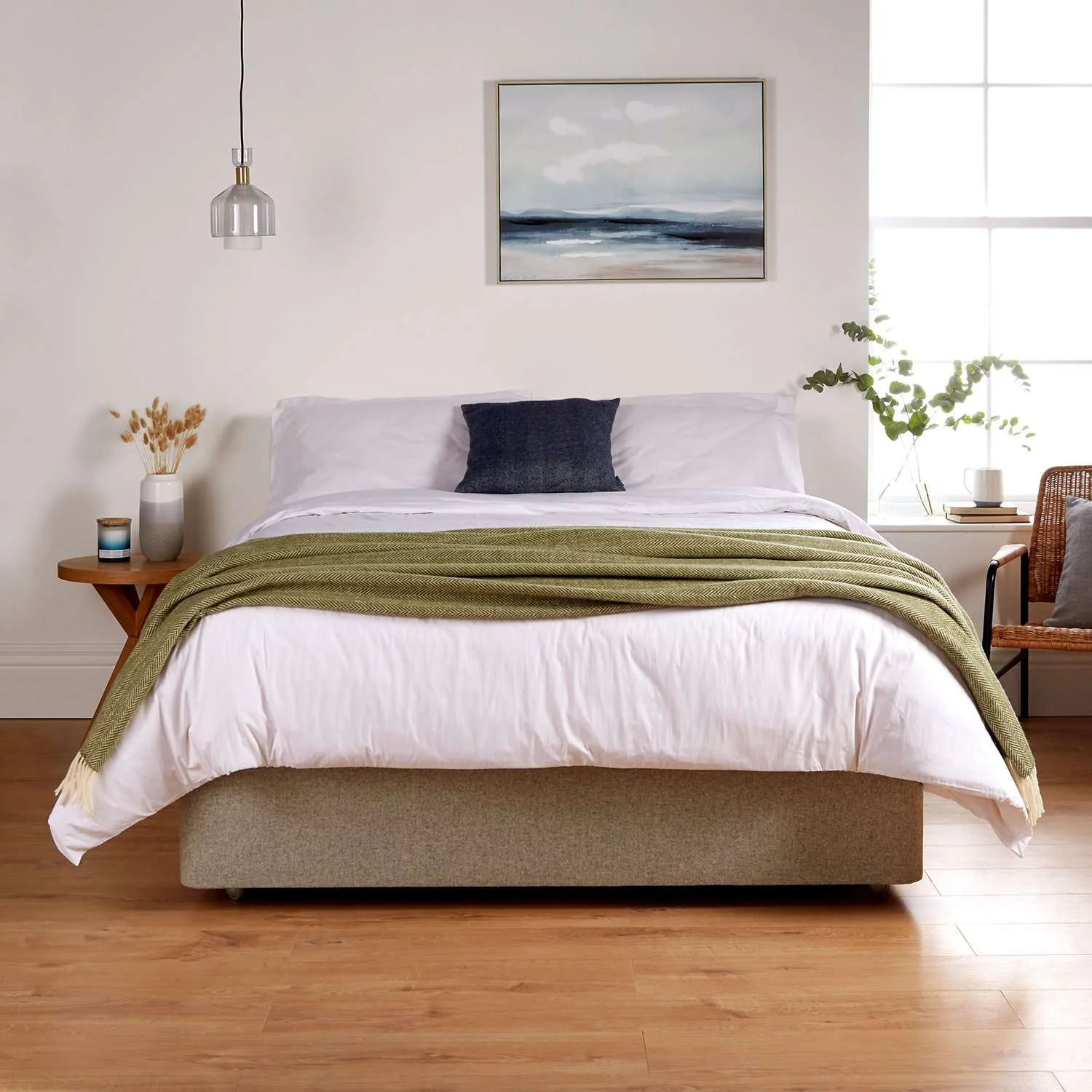 Chianti Wide Throw - Pine Green