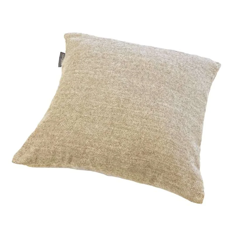 ONLYW LTD Lilly Herringbone Cushion - Beige